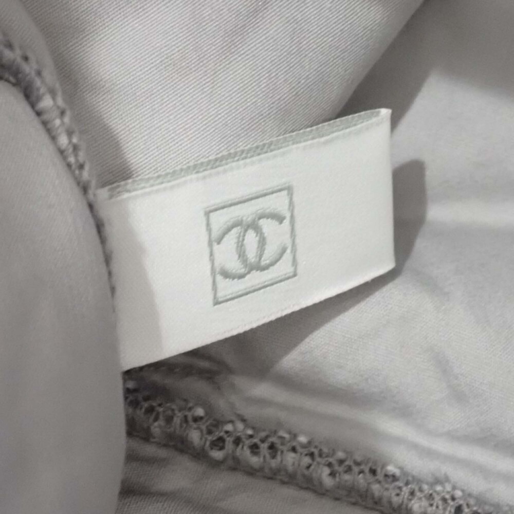 Pre-Loved Chanel CC Terry Cloth Sports Line Beach Tote - Picture 5 of 12